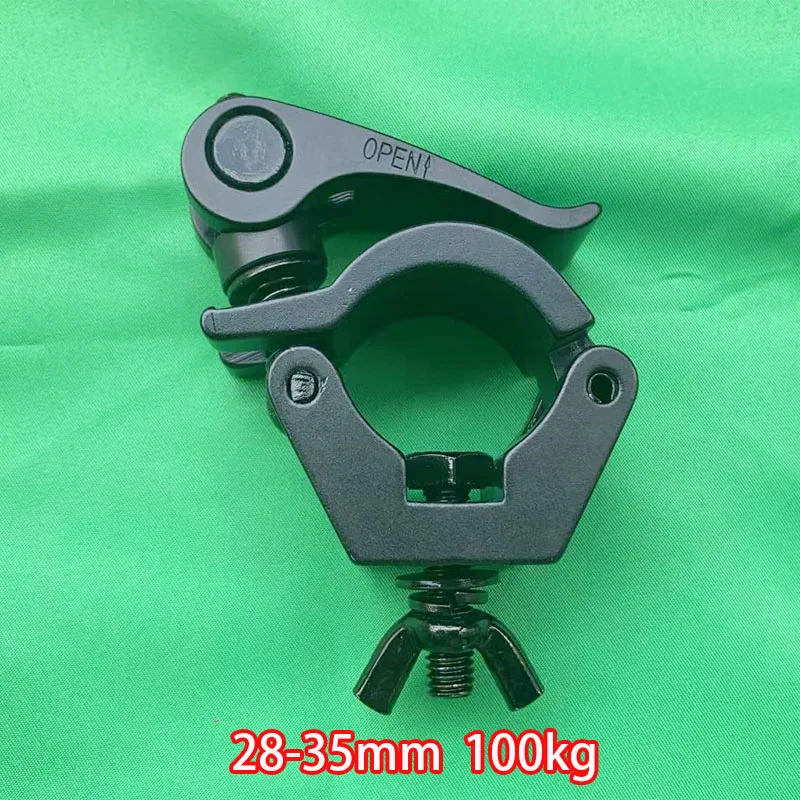 

28-35mm 100KG Lock Clamps Stage Truss Hooks Fastener Aluminum Alloy Lamp Lighting Clamp