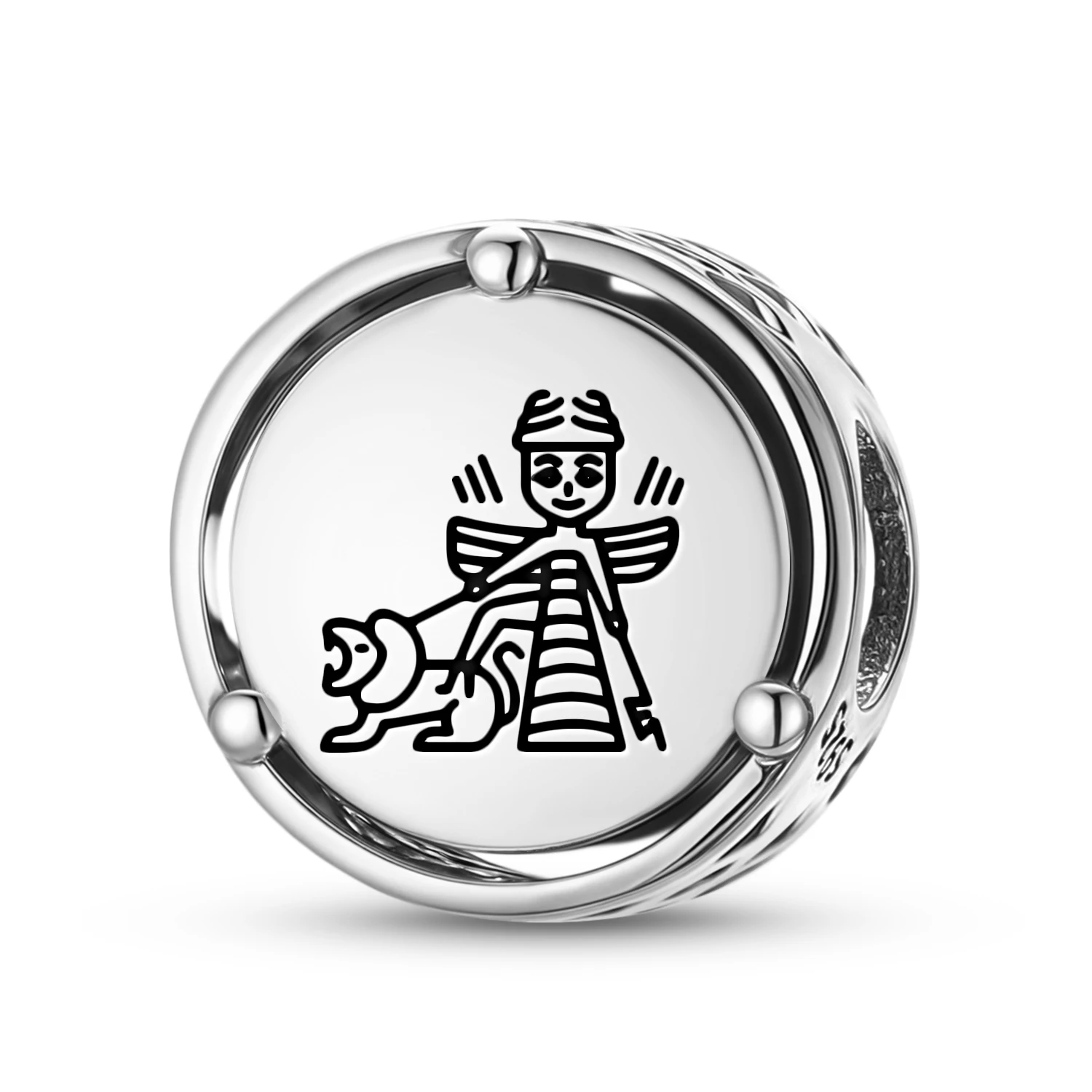 

Серебряный шарм 925 пробы «Иннанна-Иштар» (сумерская) для оригинального браслета, аксессуар для самостоятельного изготовления украшений, семейный бусинный элемент