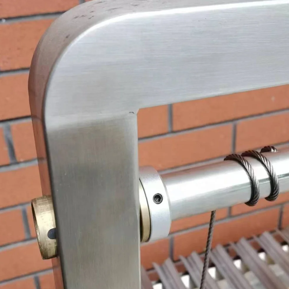 40" Wood Charcoal Adjustable Height Stainless Steel Asado Parrilla/ Santa Maria / Argentine Grill GK1000E1