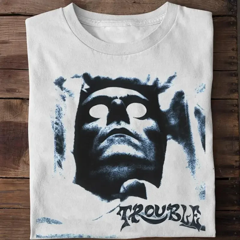 Trouble Band Simple Mind Condition T Shirt Classic White S 5XL 1J0366