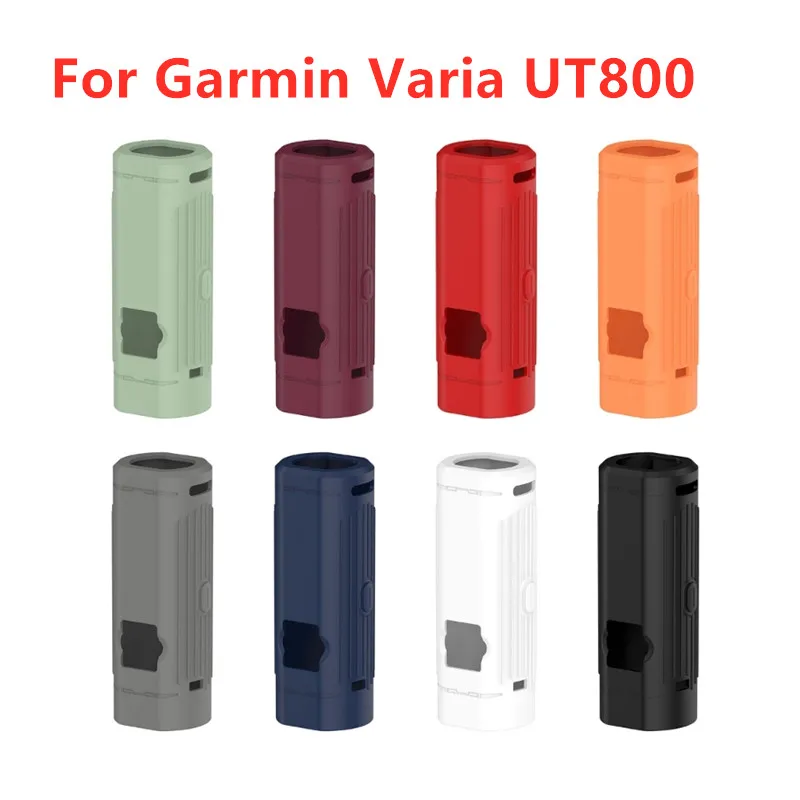 for Garmin Varia UT800 Camera Tail Light Protect Case Sleeve Impact-resistant Housing Anti-dust Washable Silicone Cover