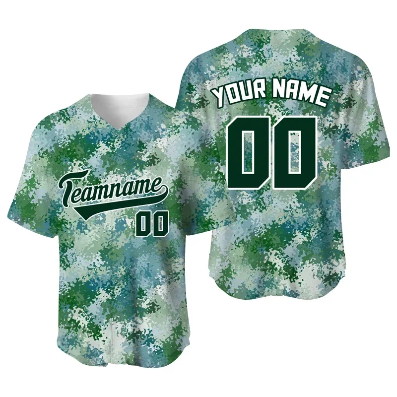 

Veterans Day Camo Baseball Jersey Shirts Mens Sublimation Blanks Custom Team/Name T-Shirt Sport Uniform Hombre Sportwear