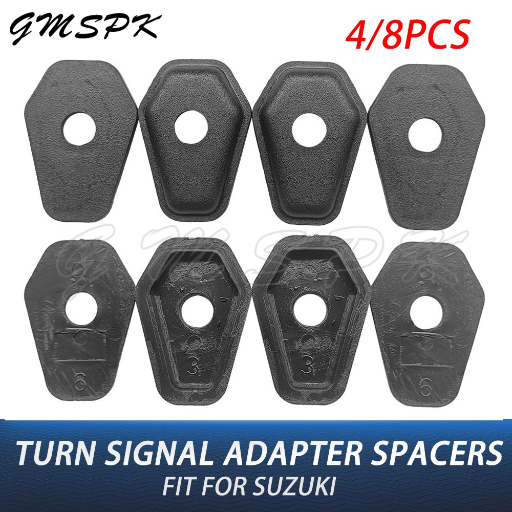LED Turn Signal Indicator Spacer Adapters Fit for SUZUKI GSX-R GSXR 600/750/1000 SV650/1000 GSF600 GSR750 Bandit 1200/S 1250/S