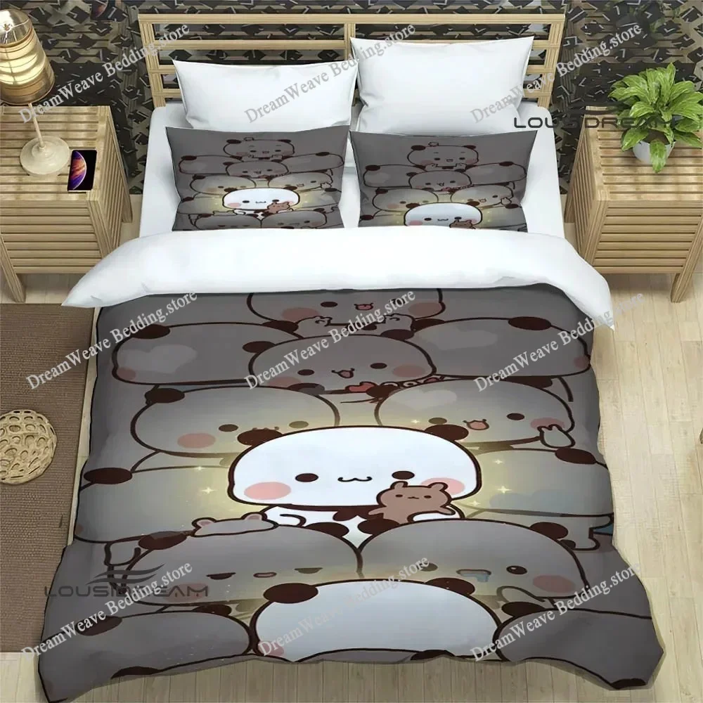 

Cute Cartoon Bear Printed Bedding Sets Exquisite Bed Supplies Set Duvet Cover Bed Comforter Set Bedding Set Luxury Birthday Gift