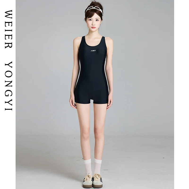 

Женский слитный купальник 2026 года: новая профессиональная модель консервативного дизайна для соревнований по плаванию, в спортзале и на термальных источниках