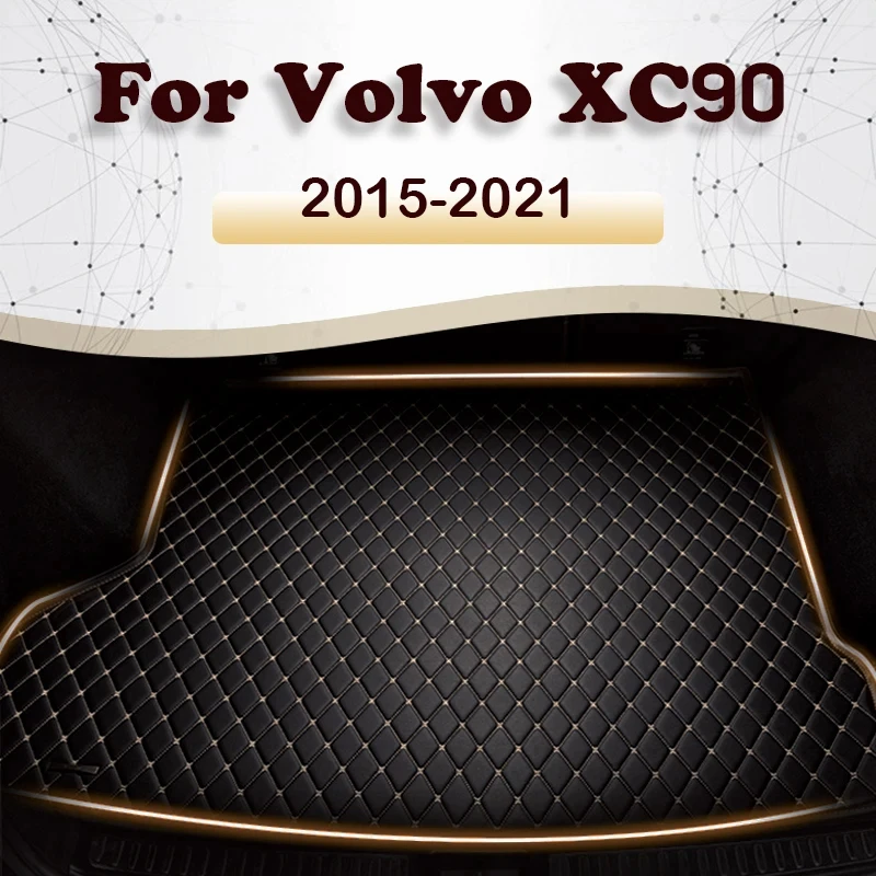 

Car trunk mat For Volvo XC90 Five seats 2015 2016 2017 2018 2019 2020 2021 Cargo Liner Carpet Interior Parts Accessories Cover