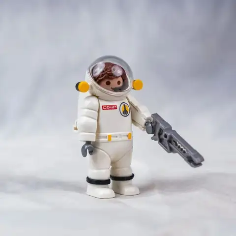 high quality  Hot-selling playmobil Mobi World 71034 Ming Box Astronaut Pilot Firefighter Doll Toys