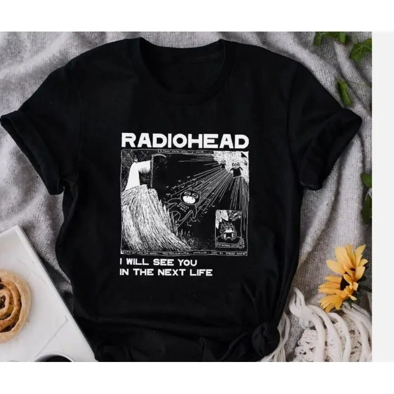 

Vintage Radiohead I Will See You In The Next Life Music Band Gitf Unisex T shirt