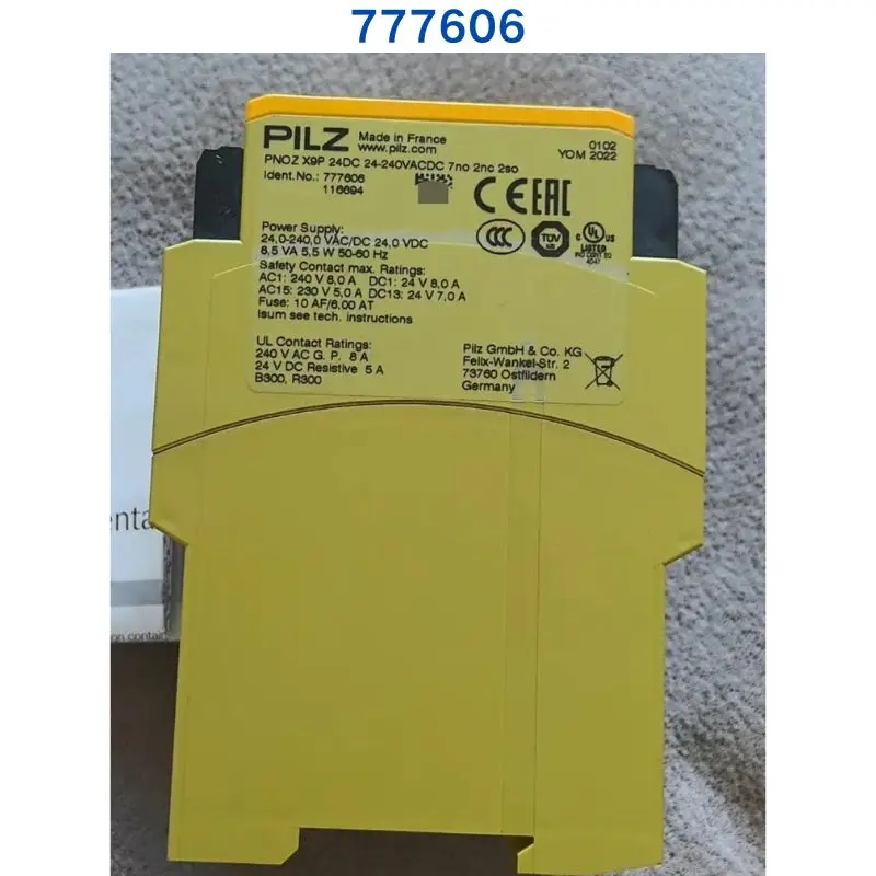 Second-hand test OK  PILZ modular  PNOZ X9P AC  777606