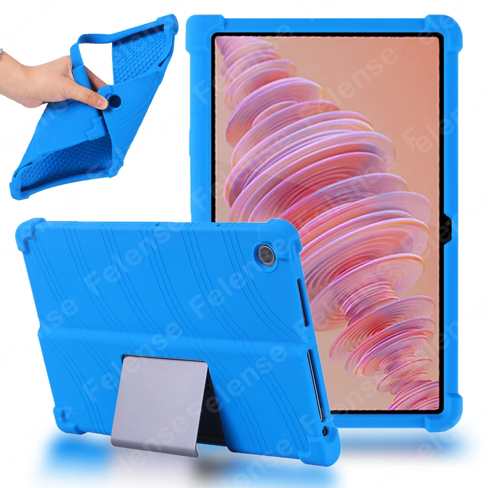 

Case for Funda Lenovo Tab Plus 2024 Adjustable Silicone Kids Shockproof Tablet Cover For Lenovo Tab Plus 11.5 inch tb351fu Coque