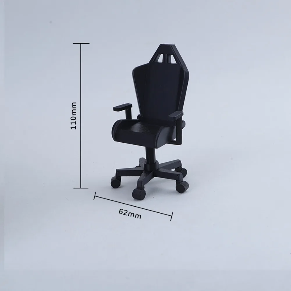 New 1/12 Dollhouse Study Room Computer Plastic Micro Scene Props Esports Games Computer 10 Styles Keyboard Set