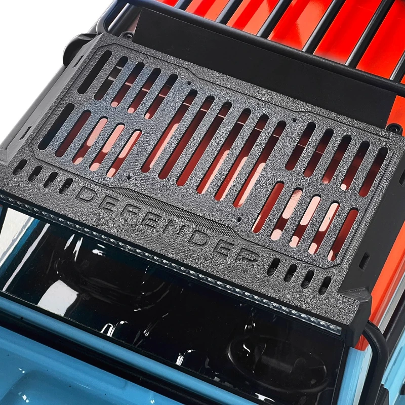 منصة حماية ضوء السقف المقلدة لملحقات المدافع 1/8 RC الزاحف MJX H8H #3