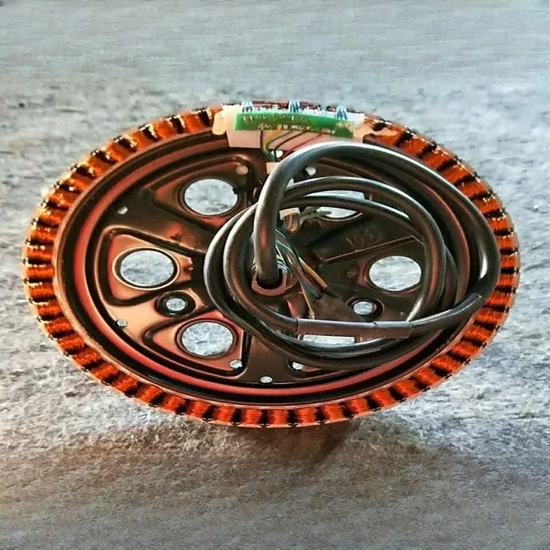 for Electric Vehicle Motor Stator Rotor 14 16 Inch 350W 450W 500W 48V 60V Spindle Parts