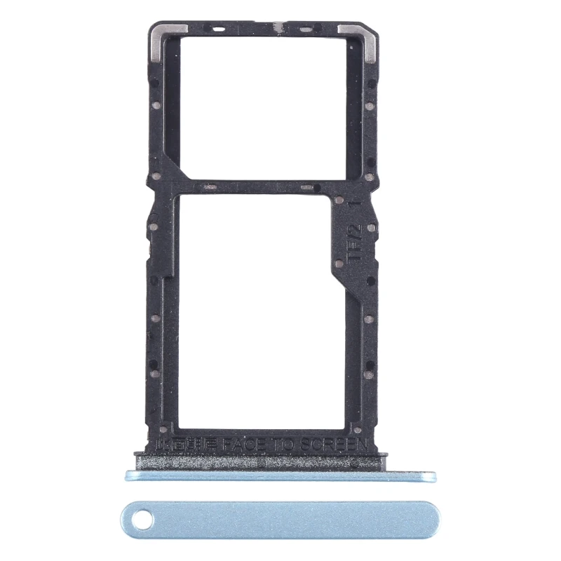 SIM + SIM / Micro SD Card Tray For Xiaomi Note 13 Phone Dual SIM Card Tray Replacement Part