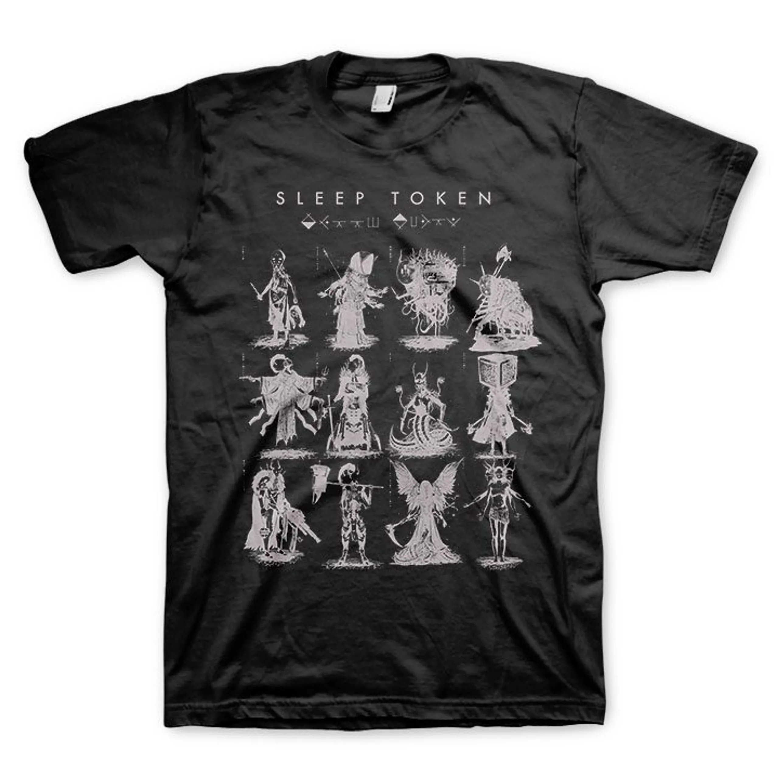 

S-sleep Tokens Graphic Cotton T-shirt Unisex Men Women Summer Short Sleeve Fashion Top Casual Vintage Fashion Brand Retro Tee
