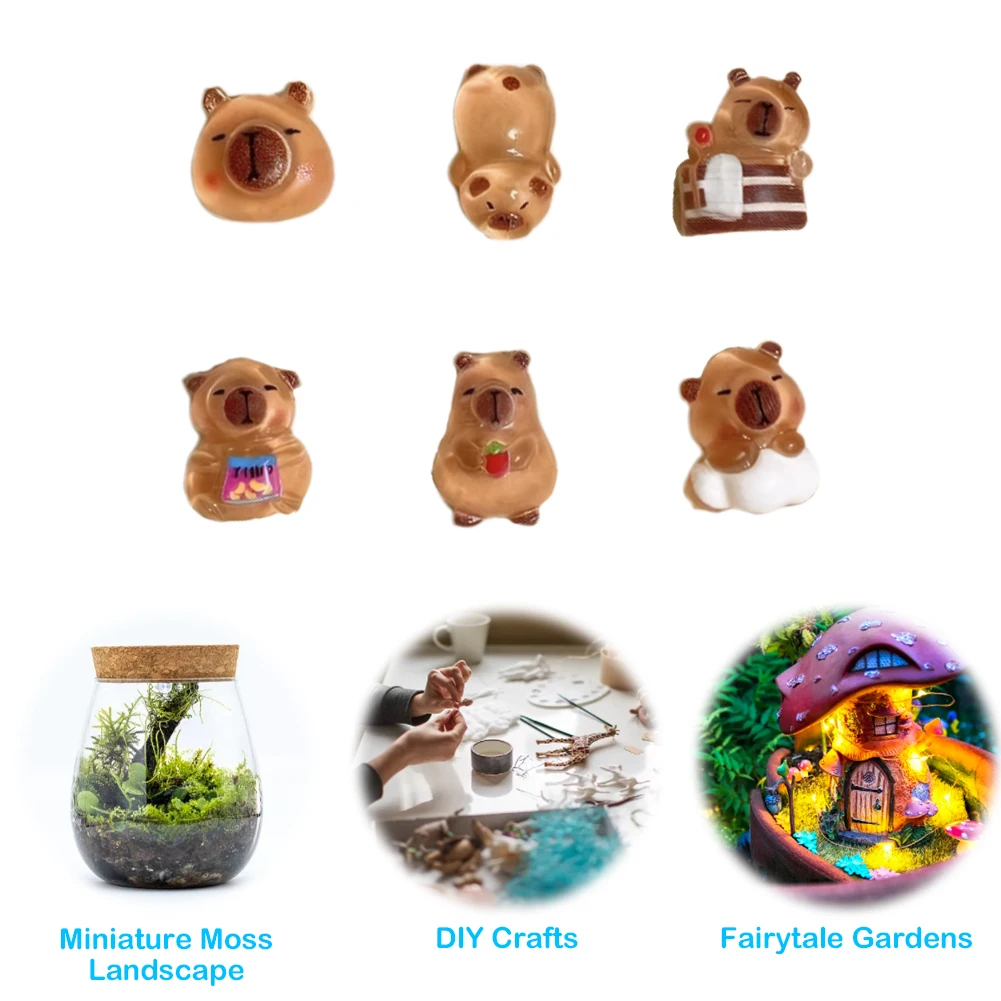 100 pçs luminoso mini tartarugas de resina mini animais de resina estatuetas de tartarugas marinhas para jardim de fadas micro paisagismo decoração