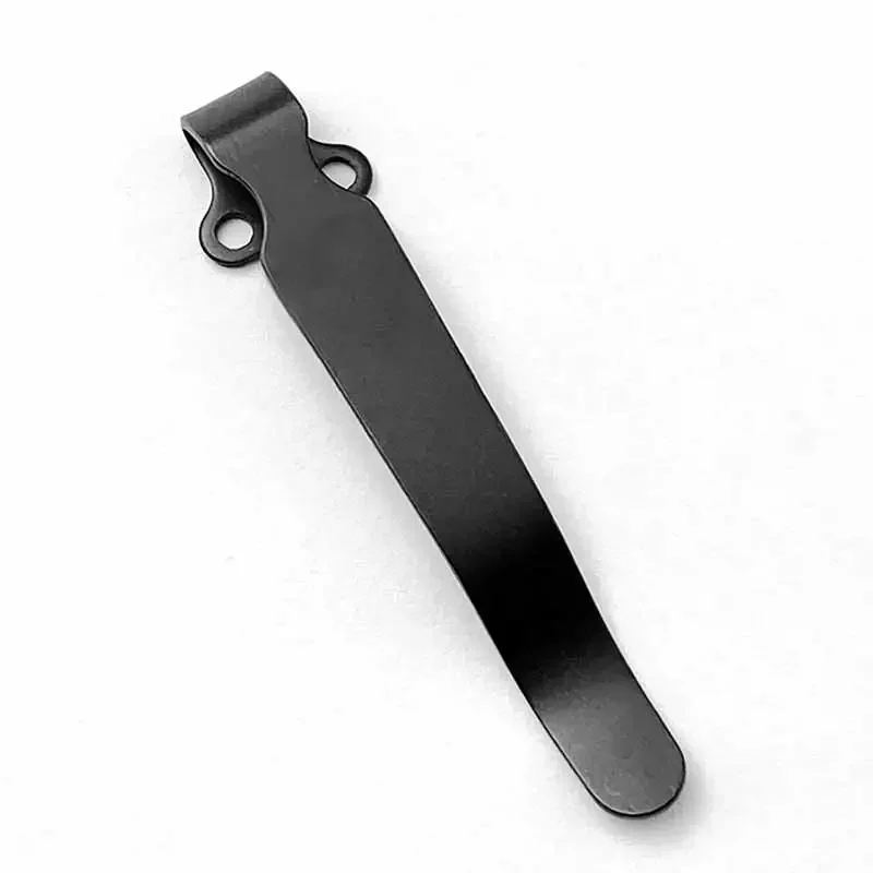 1piece Stainless Steel Pocket Clip for DIY Butterfly Pocket Knife Tool Accessories Custom Folding Knife Back Clip Holder