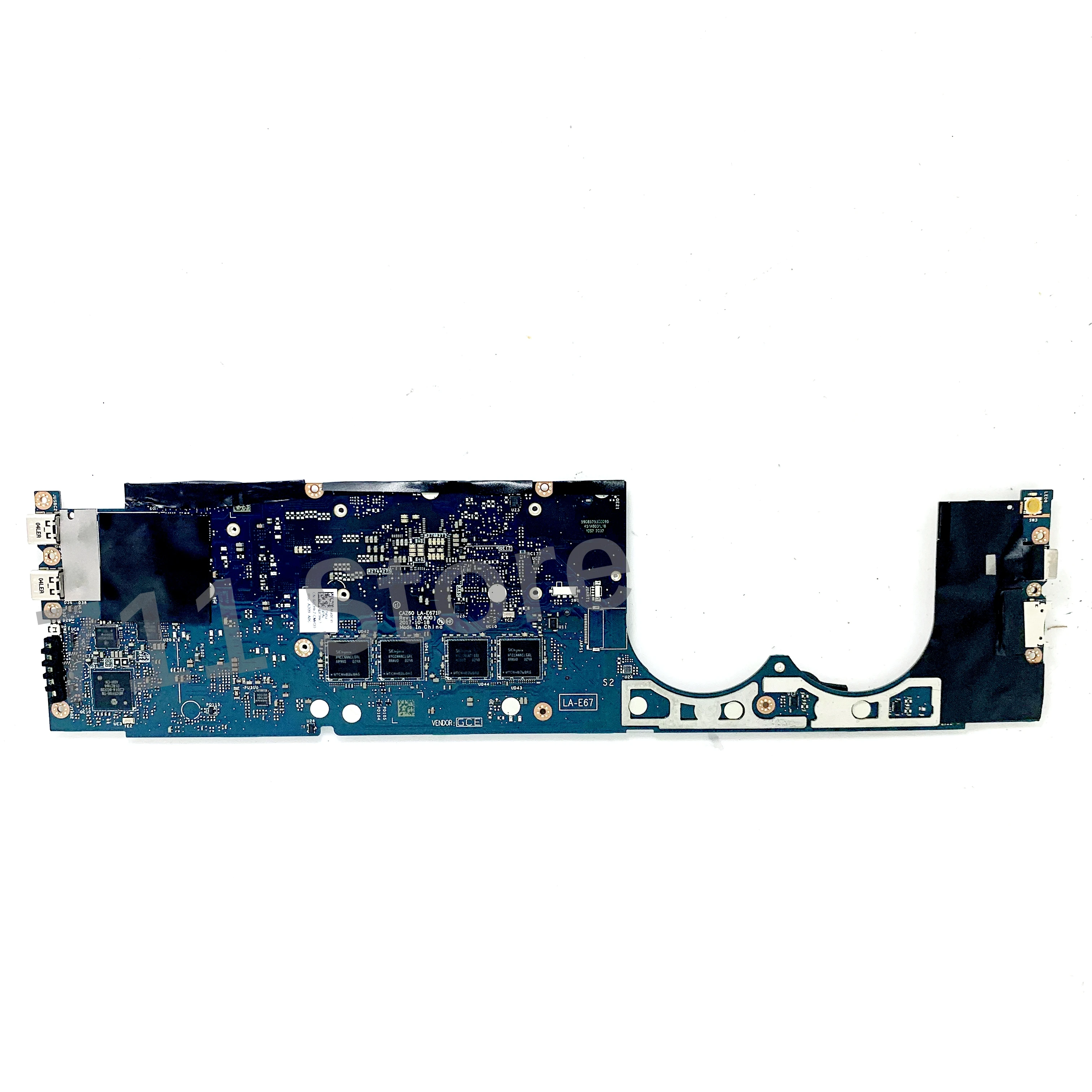 CAZ60 LA-E671P CN-0JCHK7 0JCHK7 JCHK7 Mainboard For Dell XPS 13 9370 Laptop Motherboard W/ SR3L9 i5-8350U CPU 100%Full Tested OK