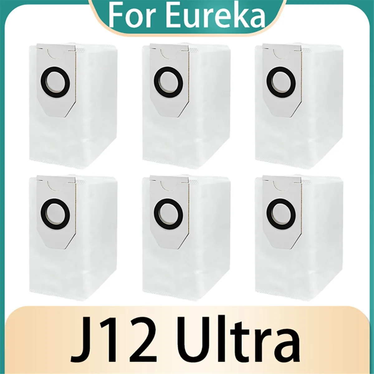 أكياس الغبار لملحقات المكنسة الكهربائية الروبوتية Eureka J12 Ultra، استبدال قطع غيار كيس النفايات