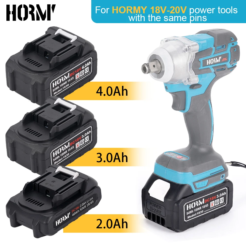 Rechargeable Lithium Battery Series 18V/21V Charger For Cordless Drill/Saw/Screwdriver/Wrench/Angle Grinder Brushless Power Tool