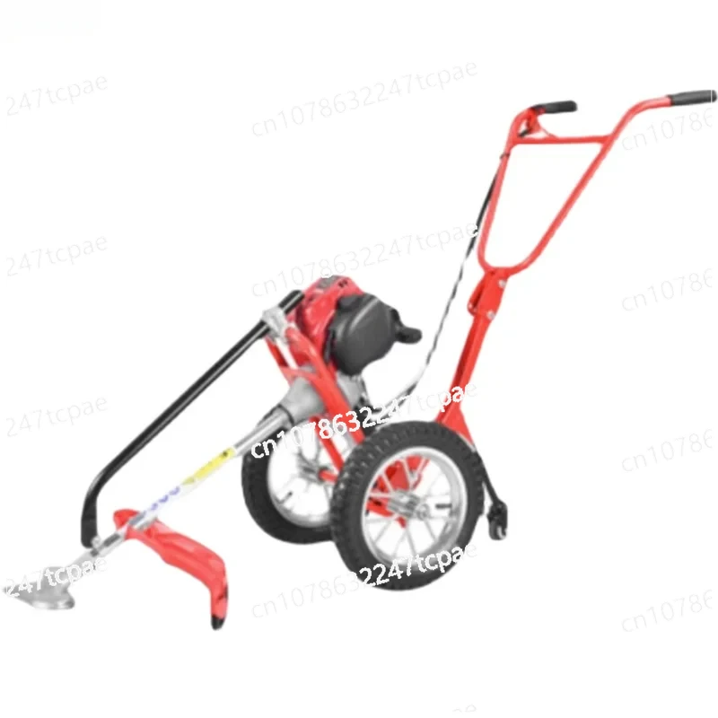 Portable Hand-Push Weeder Grass Trimmer Tiller CS-160 2-Stroke 52CC Host With Weeding Wheel 1.9KW 2.5 Horsepower