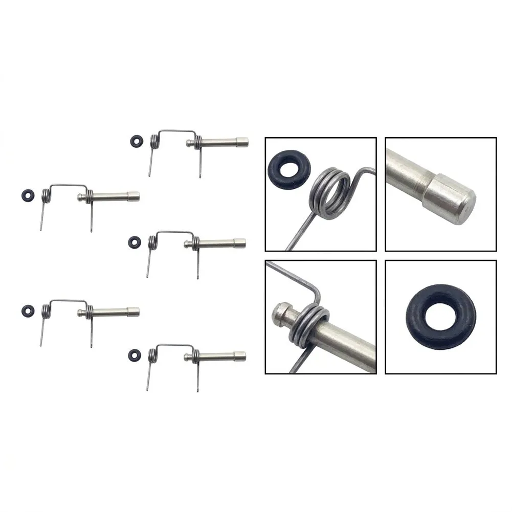5 PCS 877-761 Feeder Spring 877-825 Feeder Shaft 877-826 Shaft Ring Washer for Coil Roofing Nailer NV45AES NV50AP2 NV45AB2