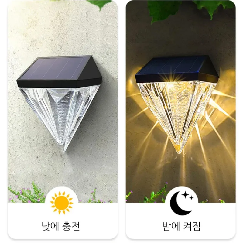 Neues Design Solar zaun Lampe