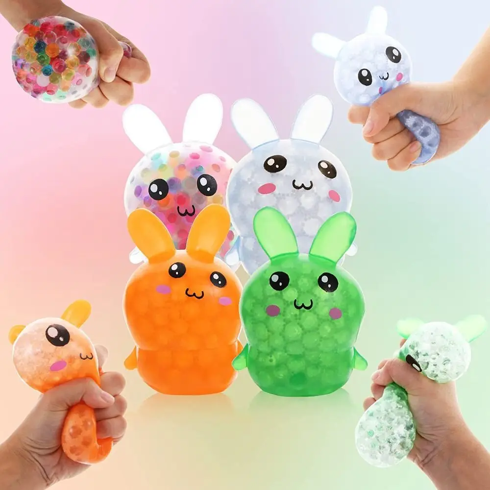 Cute Squishy Bunny Bunny Squeeze Mini Stress Relief Pinch Rabbit Squeeze Toy Easter Gift