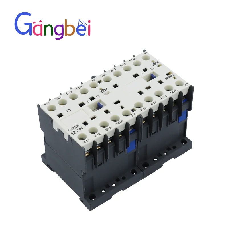 CJX2K1210N reversing contactor mechanical interlocking contactor voltage 380V 220V 110V 36V 24V