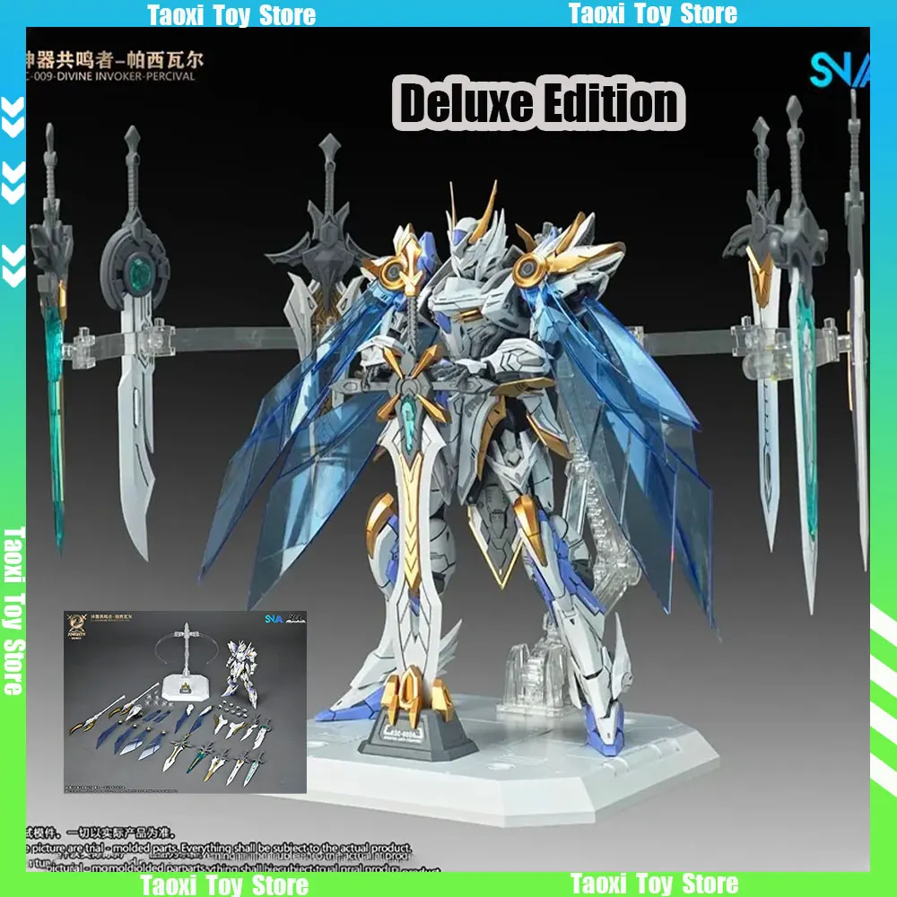 

2025 New Deluxe Edition SNAA The Round Table Knights Hg 1/144 Sc-009 Divine Invoker-Percival Model Kit Action Figure Toys Gifts
