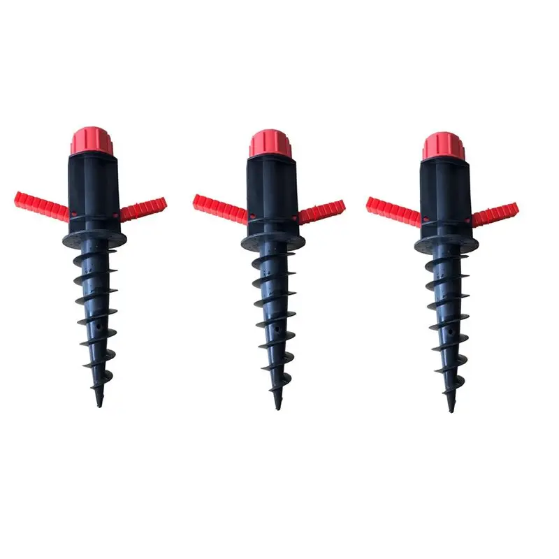 

AT02-3X Прочный спиральный держатель-фиксатор для пляжного зонта, для кемпинга, газона, патио, дома и сада