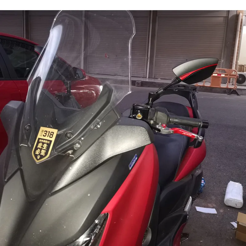 Com logotipo tdm para tdm850 tdm900 tdm 850 900 todos os anos de alumínio cnc motocicleta espelho lateral espelhos retrovisores