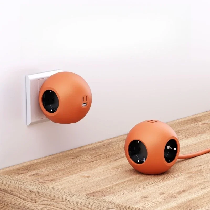 

European standard socket spherical one-turn multi-plug board