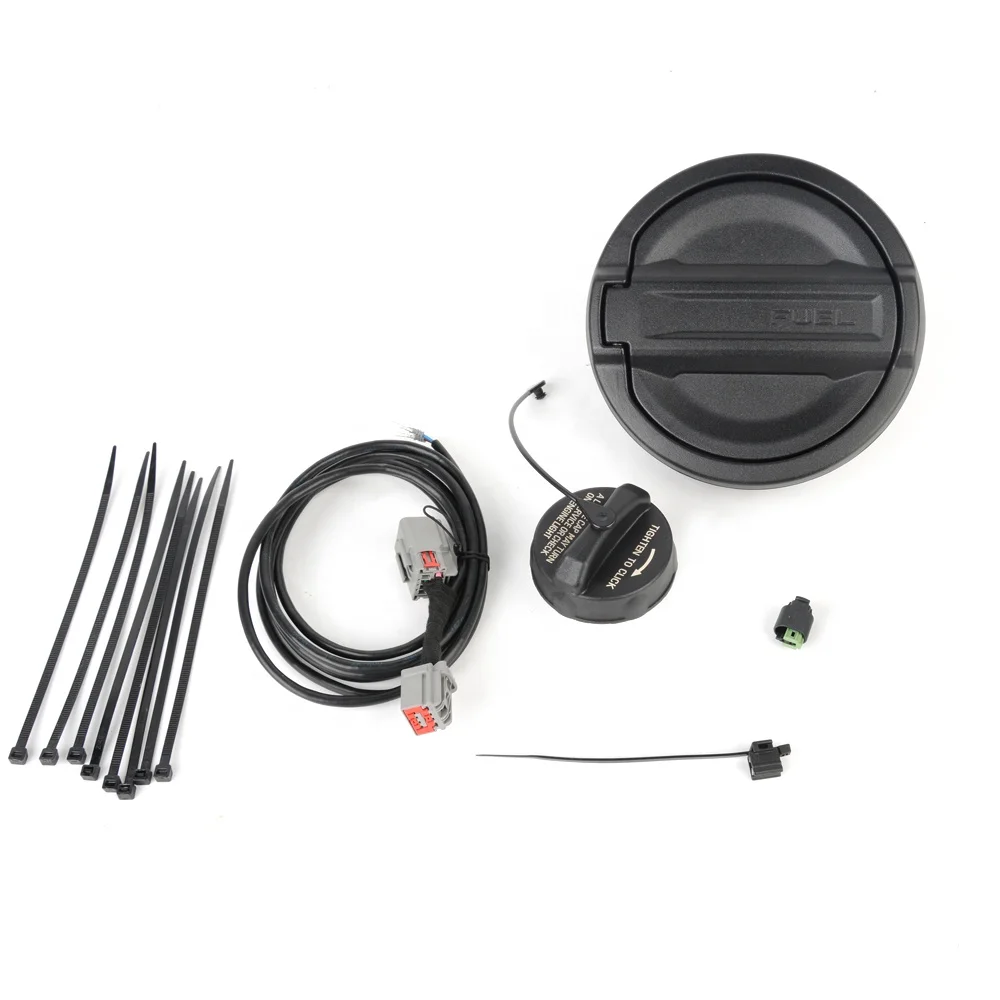 

Aluminum Electric Smart Tank Cover For Jeep Wrangler JL Accessories Gas Tank Cover Auto Accessories