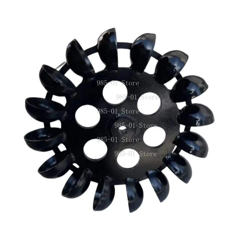 16-60cm Steel Low Flow Hydro Generator Blades with 10-22 Bowls for Micro Hydro Power Conversion Kit (Home/Creek/Farm Use)