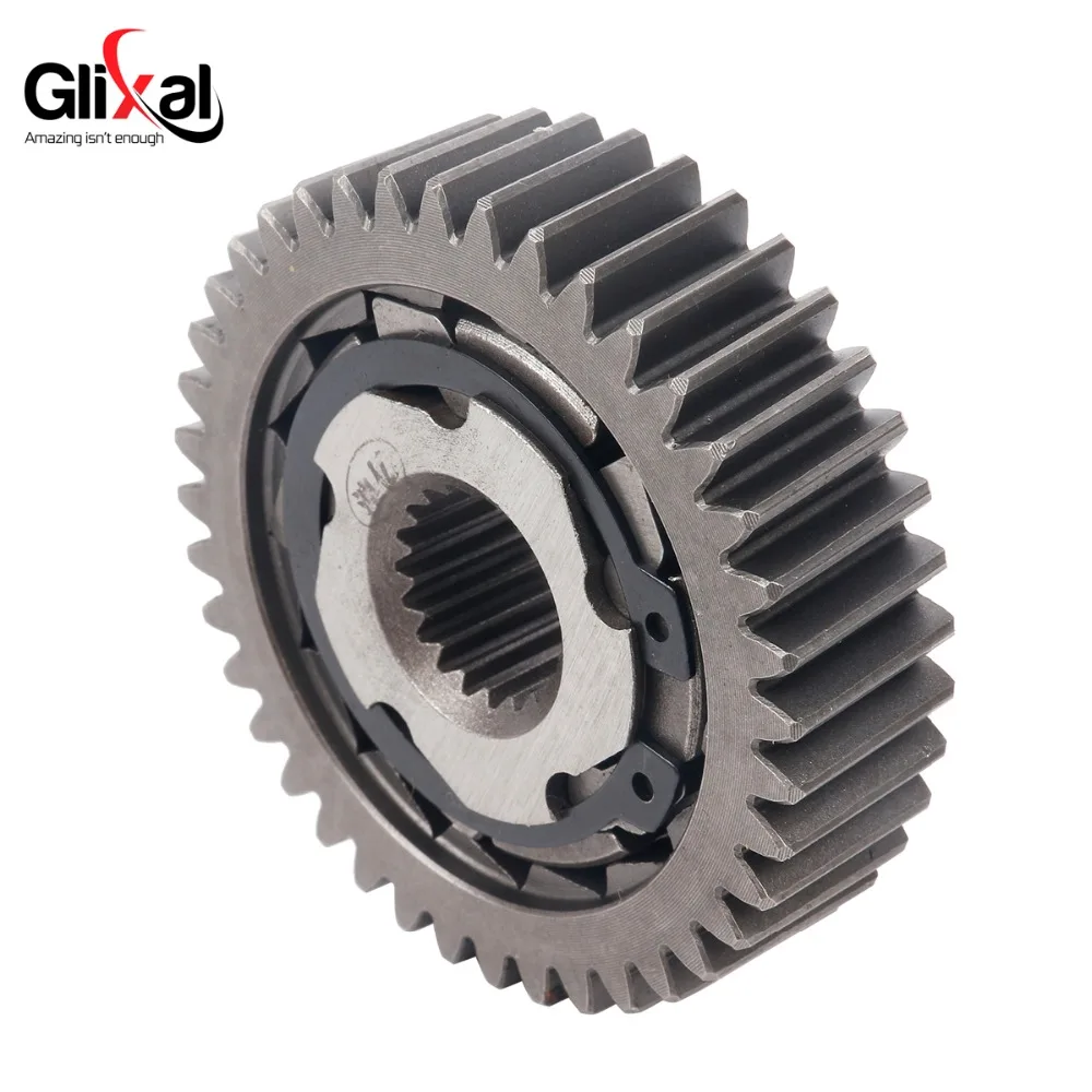 Glixal GY6 125cc 150cc Zmodyfikowana wysokowydajna przekładnia paliwowa Oszczędność paliwa Przekładnia ślizgowa do skutera 152QMI 157QMJ Motorower ATV Go-Kart