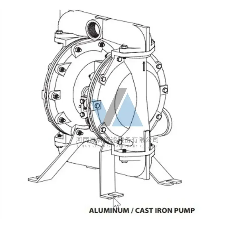 Reasonably Price Electric Pneumatic Diaphragm Pump Equipment for Sale