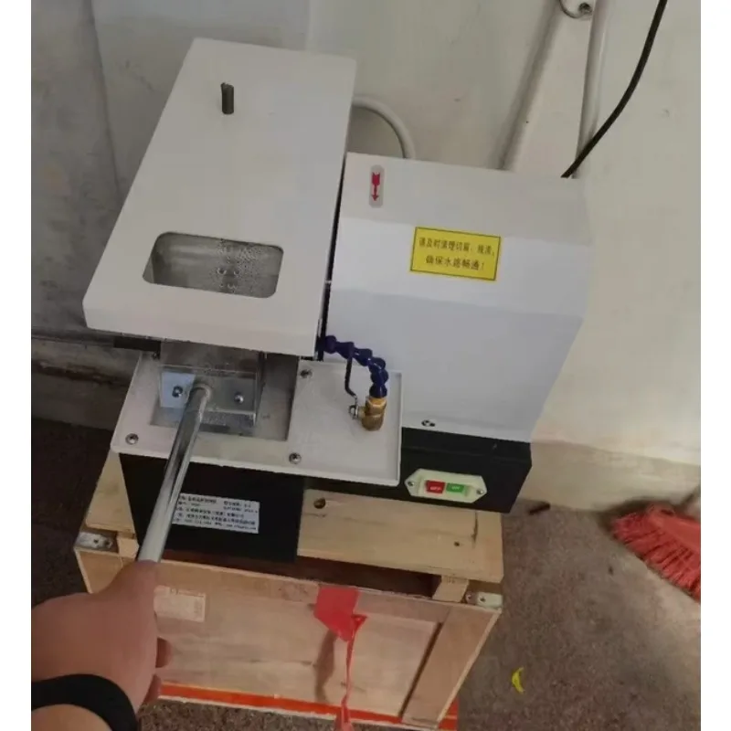 Automatic Metallographic Cutting Machine Lab Sample Cut Off Saw With Built In Coolant For Precision Metal Nonmetal Specimen