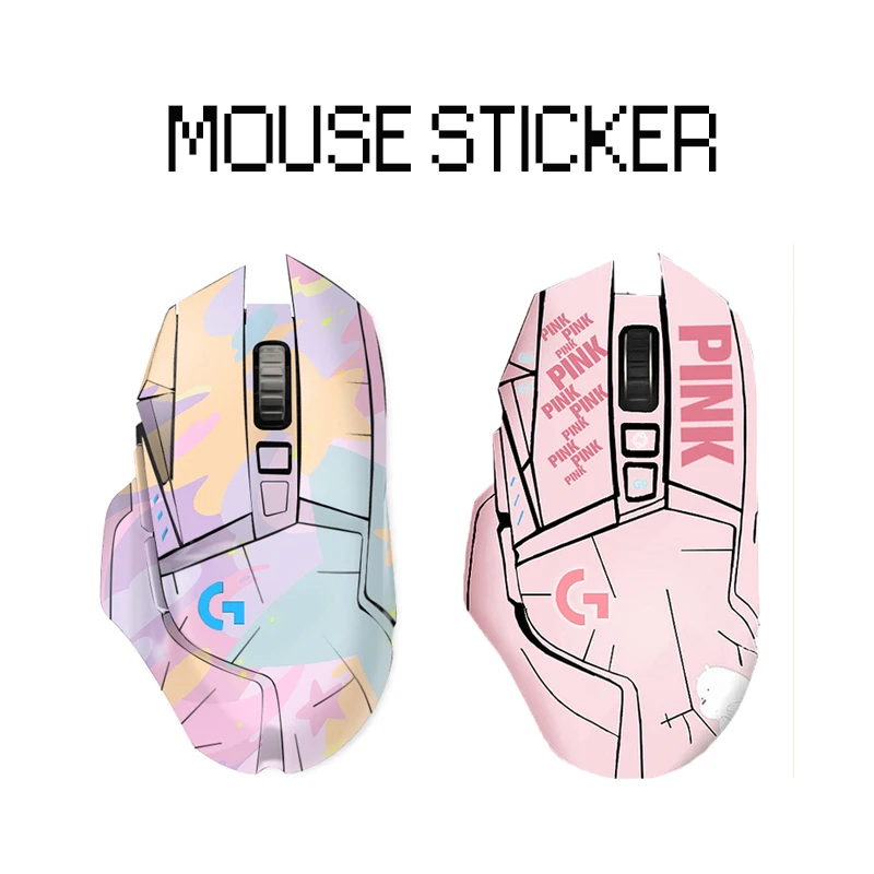 Personalize Colorful Mouse Grip Tape Skate Handmade Sticker Comfortable Watertight for Logitech G502/G502SE/G502hero