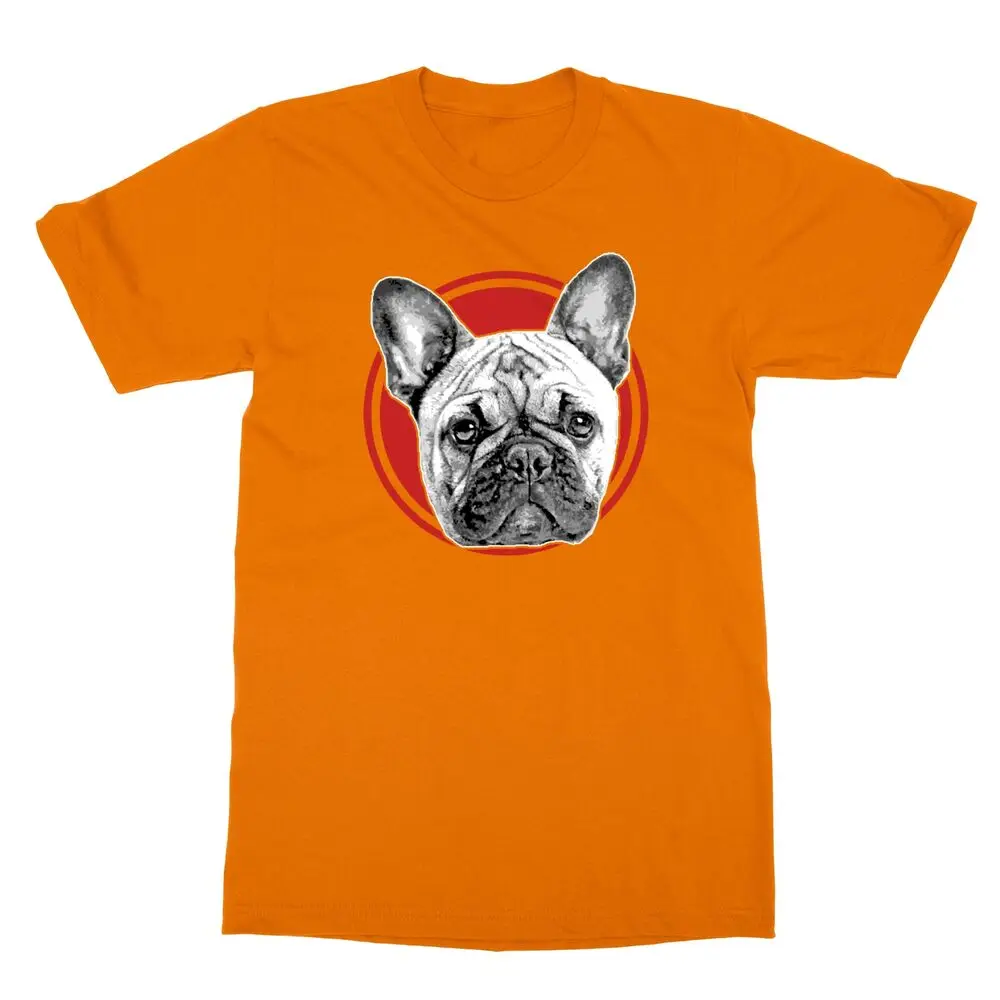 French Bulldog Portrait Dog Lover Gift Tee Tshirt Anime Graphic T-shirts For Men Clothing Women Tees High Quality 100%Cotton