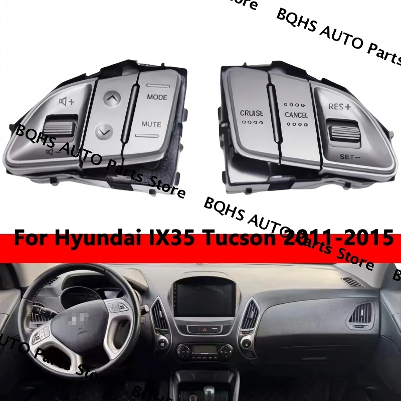 

Новая кнопка круиз-контроля громкости, многофункциональный переключатель на рулевом колесе для Hyundai IX35 Tucson 2011 2012 2013 2014 2015