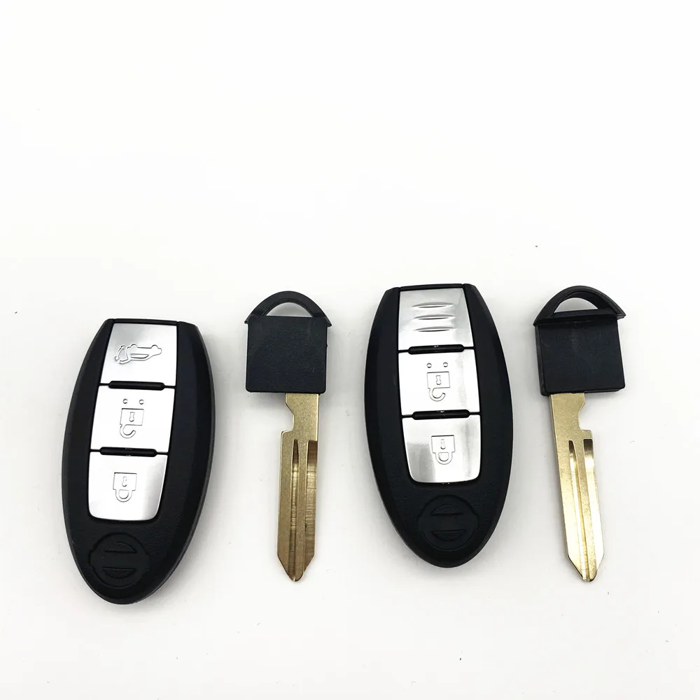 keyless 2/3 buttons Smart Remote Car key Fob 433mhz 4A Chip For Nissan Xtrail X-Trail Qashqai 2014 2015 2016 2017  S180144104