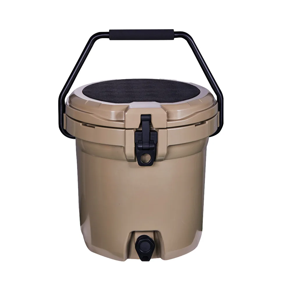 Outdoor Rotomolded Ice Bucket 2.5/5/7.5 Gallon Suitable for Camping Fishing Vehicle