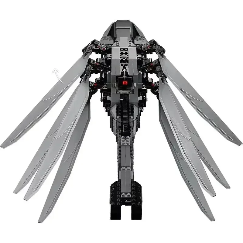 Conjuntos de blocos de construção de aeronaves de asa batida 10327 compatíveis com partículas Legoed adequadas para presentes de Natal 1369 peças