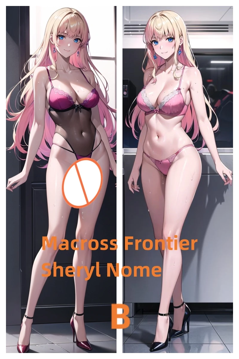 Dakimakura Anime Pillow Case Macross Frontier Sheryl Nome Double-sided Print Of Life-size Body Pillowcase Gift Can be Customized