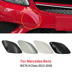 Car Front Bumper Tow Hook Cover Cap Black White For Benz Mercedes Benz W176 A Class 2013-2018 A180 A200 A250 A260 1768850122