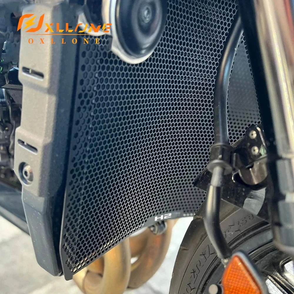 2025 لكاواساكي نينجا H2 / R / SX / SX SE /SX الأداء 2015-2026 2024 2023 شبكة المبرد غطاء حماية حماية Protetor