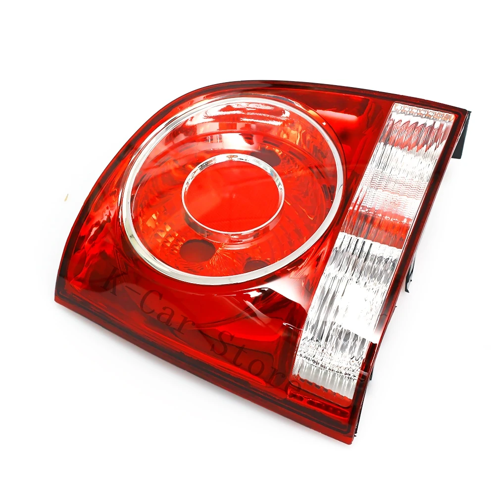 K-Car Rear Tail Light Lamp Housing Without Bulbs Warning Bumper Light For Volkswagen VW POLO 2006 2007 2008 2009 2010