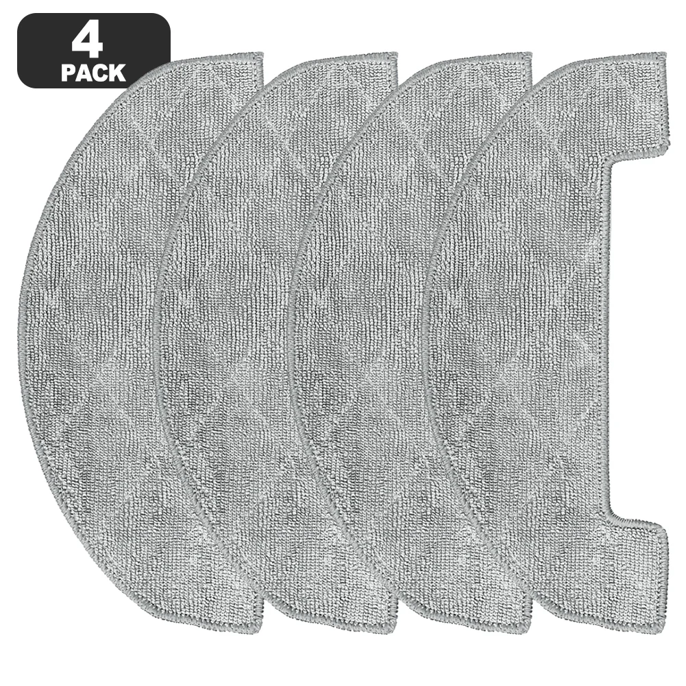 4/10pcs Mop Cloths For MYBOT X9PRO Robot Vacuum Cleaner Accessories Mop Cloth Kit Wiper Blade Mop Cloth Replacement Parts