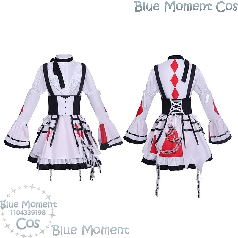 Juego MZK 5 Akiyama Mizuki Shinonome Ena PJSK Project Sekai colorido escenario Cosplay peluca vestido Lolita chica mujer traje personalizado